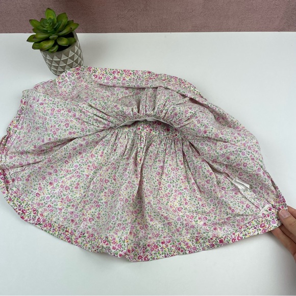 Edgehill Collection Pink Green Yellow Floral Dress Girl Size 3 Months - Picture 4 of 8